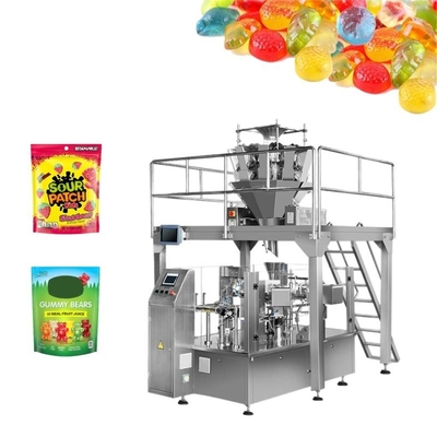 Gummy Bears Candy Doypack Packaging Machine Fully Automatic